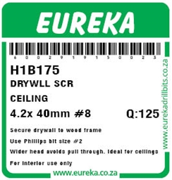 H1B175 - Ceiling Screw -H1B175_label_T